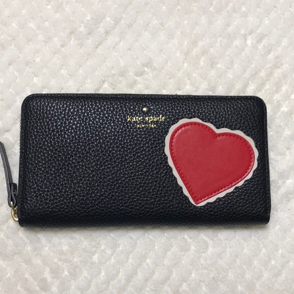 kate spade Handbags - Kate Spade Heart Wallet